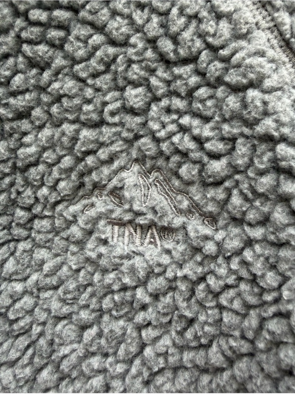 Aritzia grey Polartech zip up - Picture 3 of 3